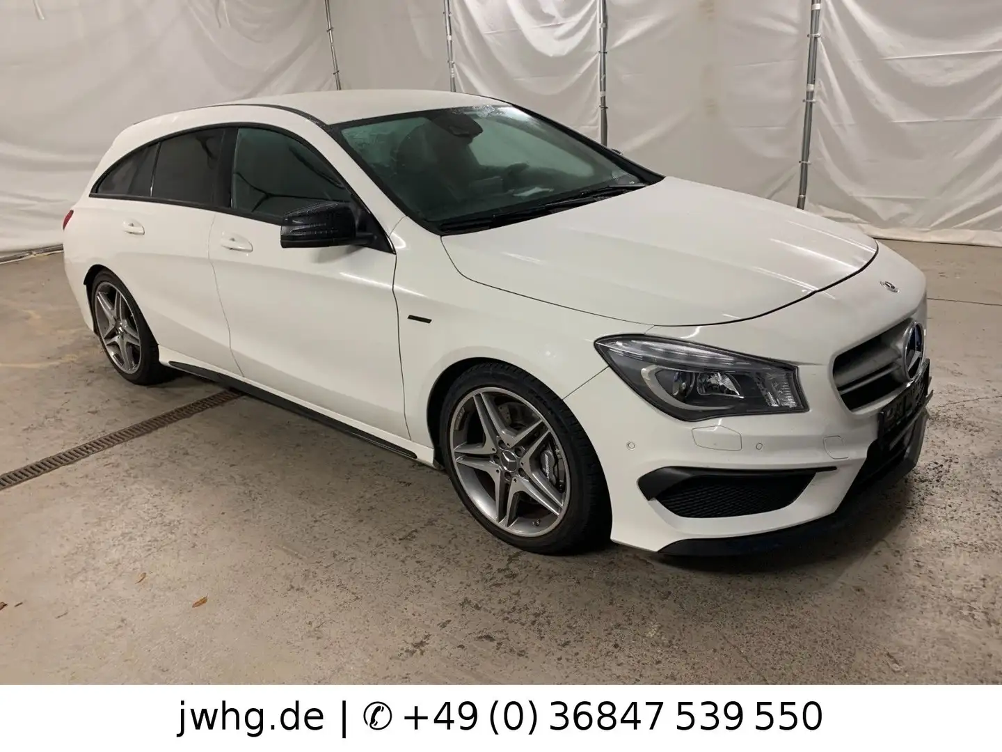 Mercedes-Benz CLA 45 AMG CLA 45 2x AMG Line 4M SB Xenon Navi Memory Night Blanc - 2