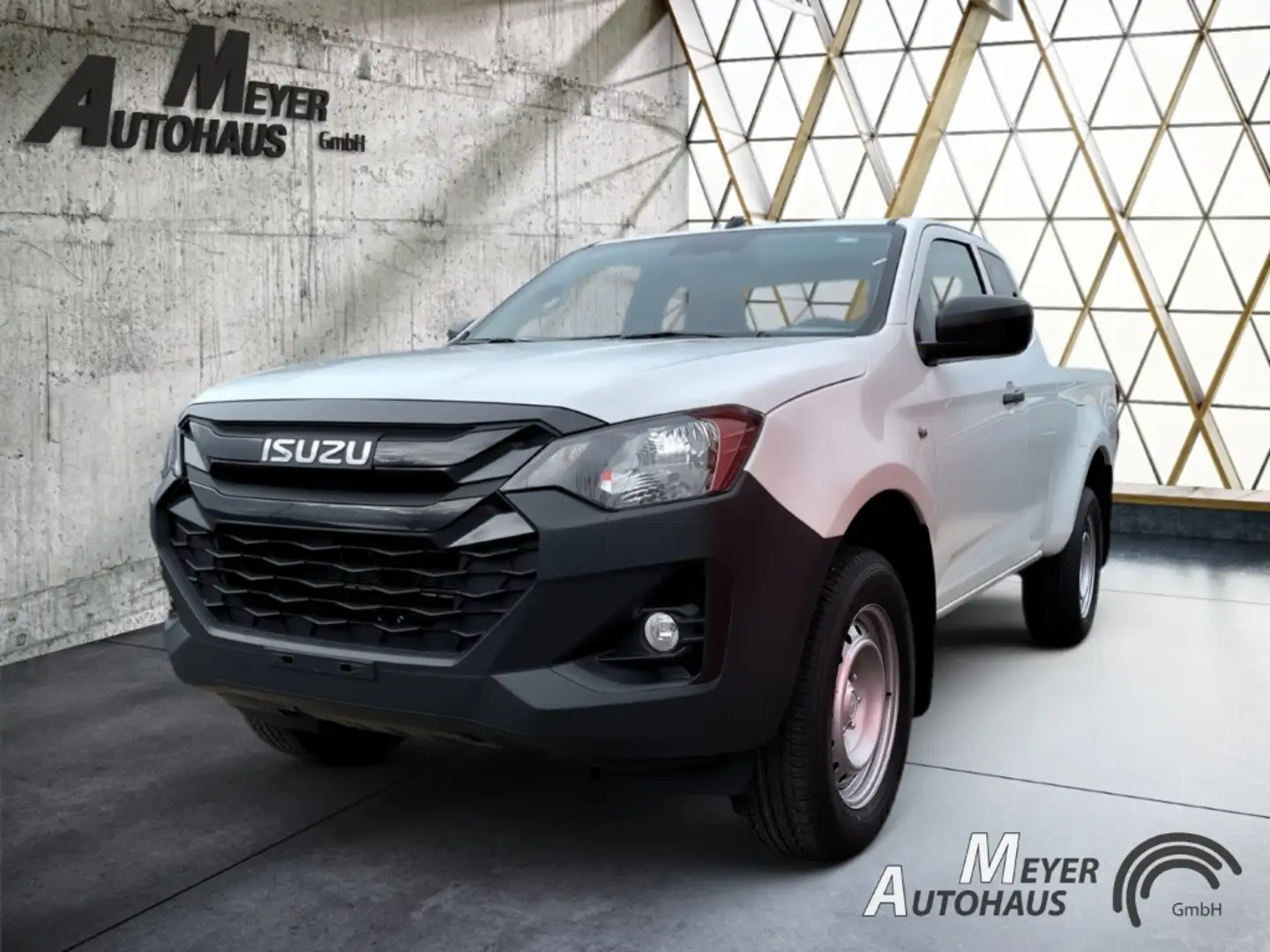 Isuzu D-Max Space Cab 4WD L AT+Rückfahrkamera+Lichtsensor+Temp Weiß - 1