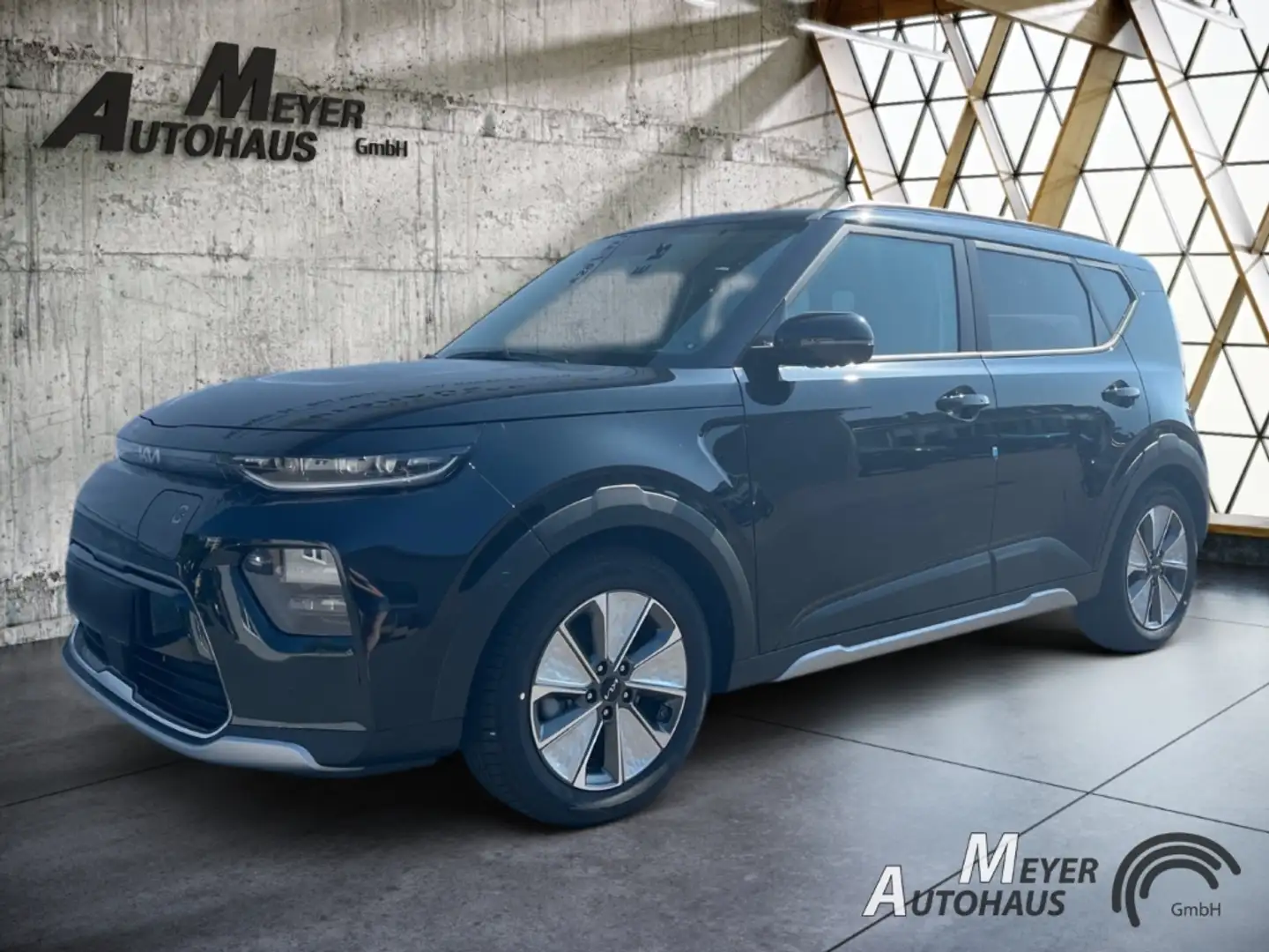 Kia Soul E-SOUL Inspiration Leder+Glasdach+SUV-Design+Wärme Schwarz - 1