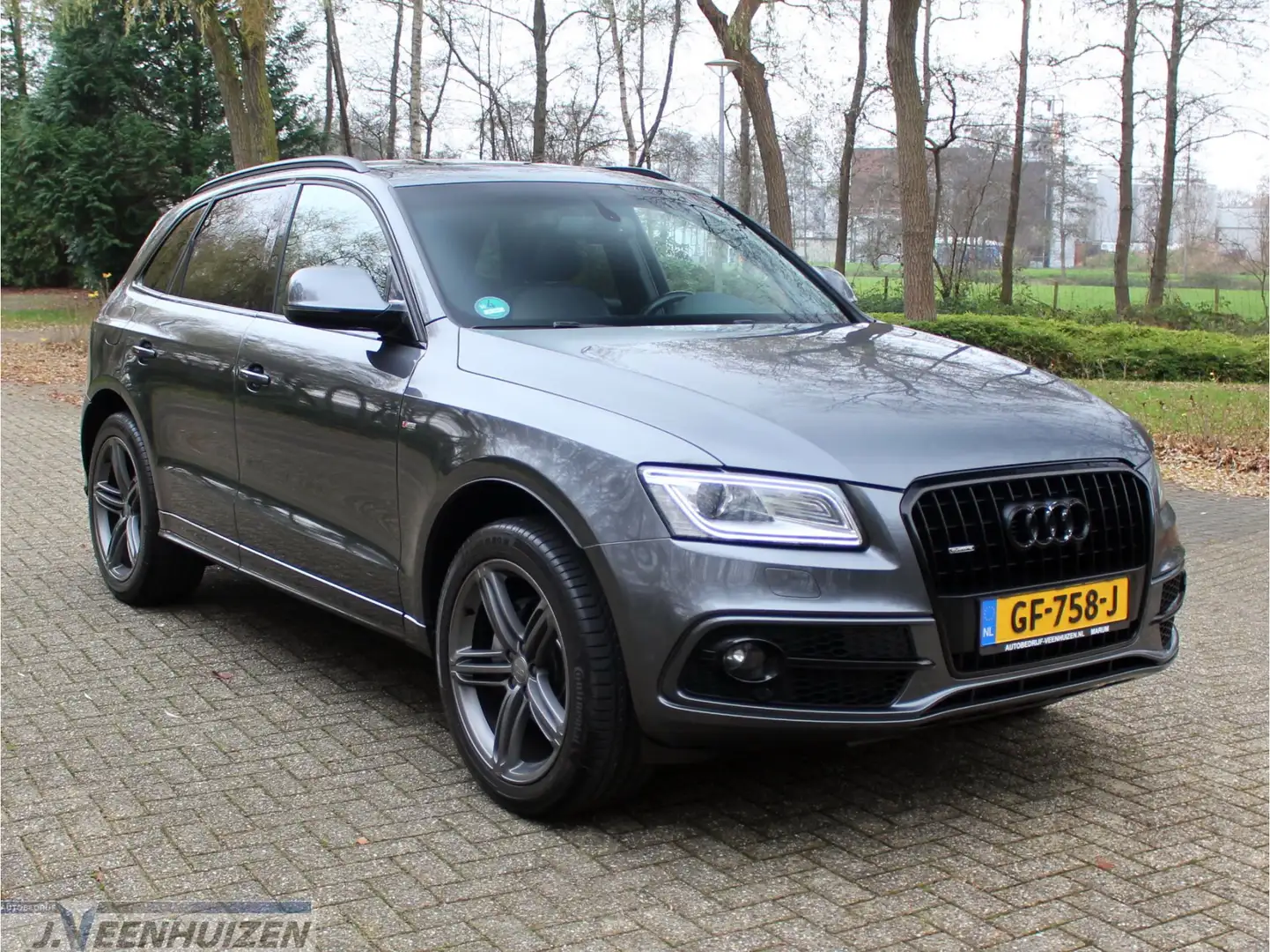 Audi Q5 2.0 TFSI quattro S-Line Edition Bj '15 Keurige aut Grijs - 1