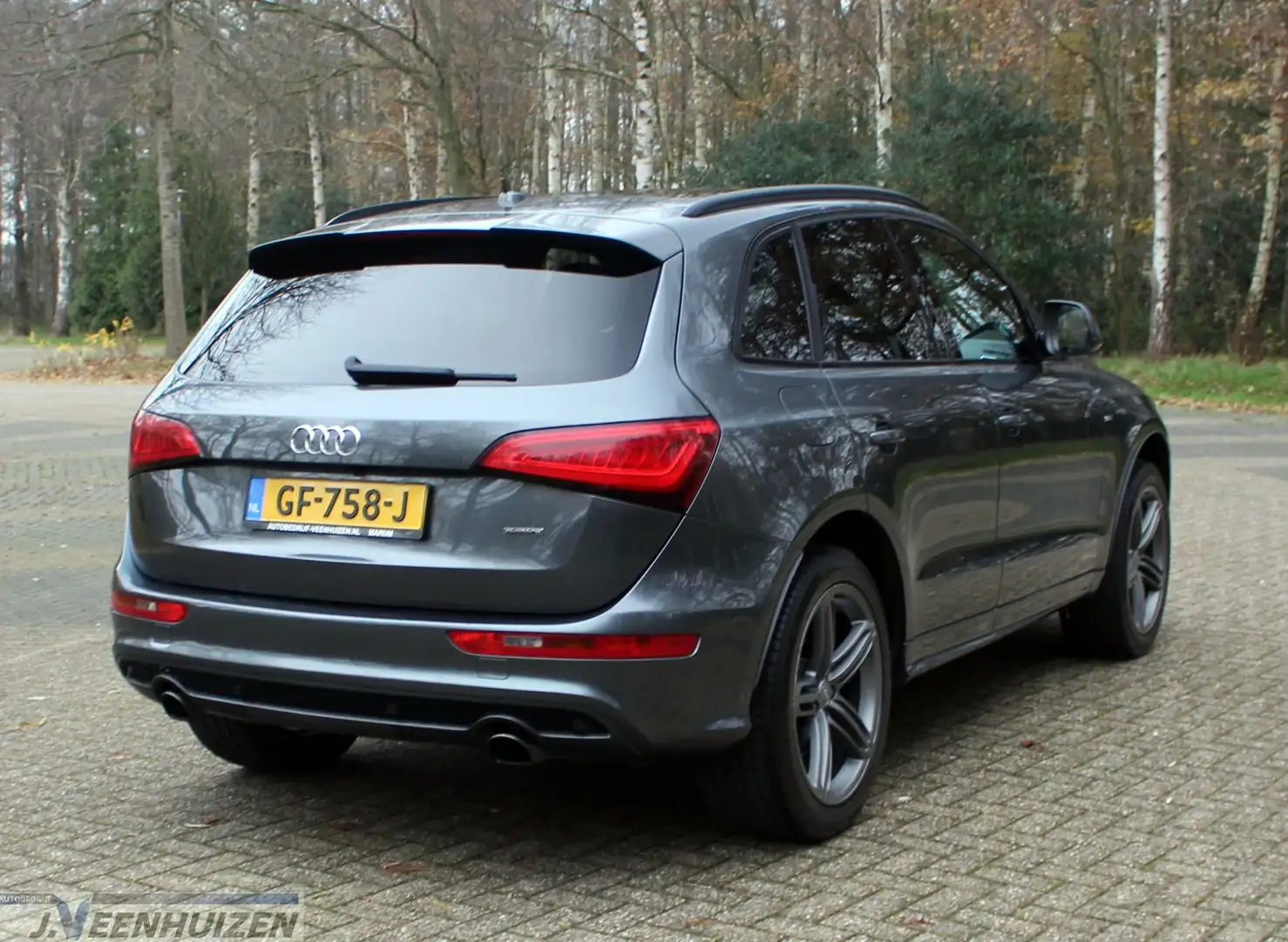 Audi Q5 2.0 TFSI quattro S-Line Edition Bj '15 Keurige aut Grijs - 2