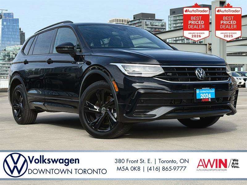 2024 Volkswagen Tiguan Comfortline R-Line Black 2.0T 8sp at w/Tip 4M