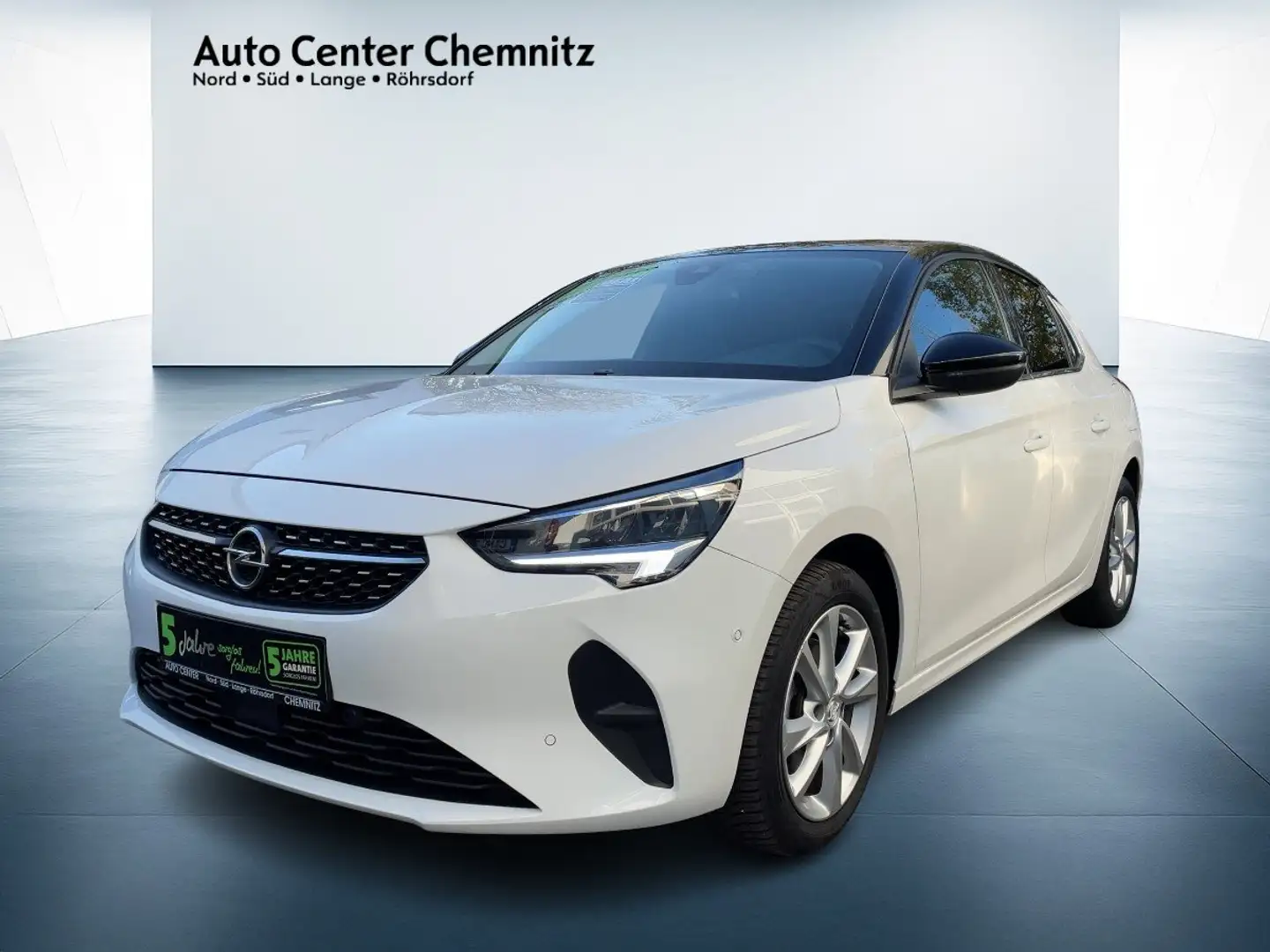 Opel Corsa F AT8 Elegance LED/Teilleder/SHZ/Park&Go Bianco - 2