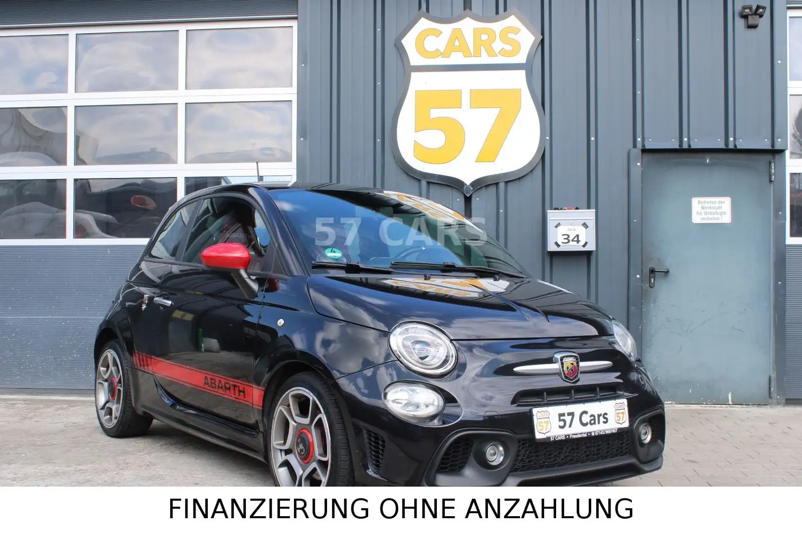 Abarth 595 Abarth Automatik+Navigation Schwarz - 1