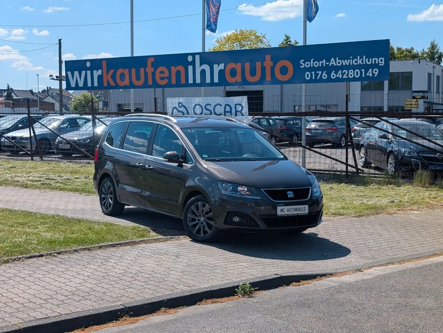 SEAT Alhambra I-Tech*7-SITZE*TEMPOMAT*KAMERA*NAVI !! Brown - 1