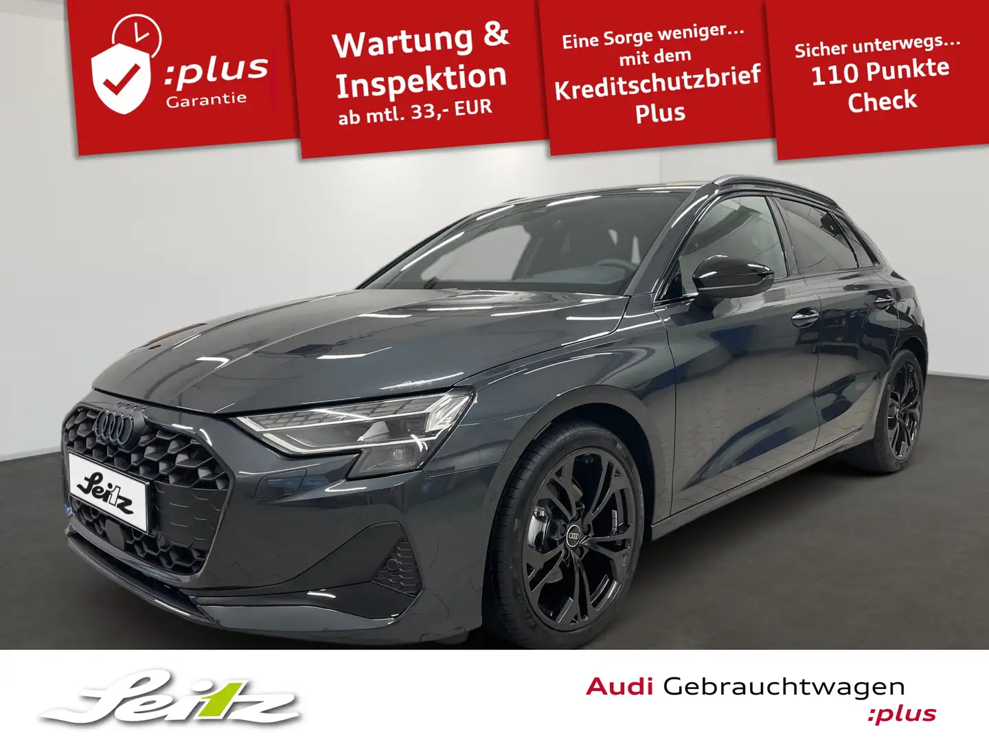 Audi A3 Sportback 35 TFSI advanced *HEAD-UP*NAVI*KAMERA* Grau - 1