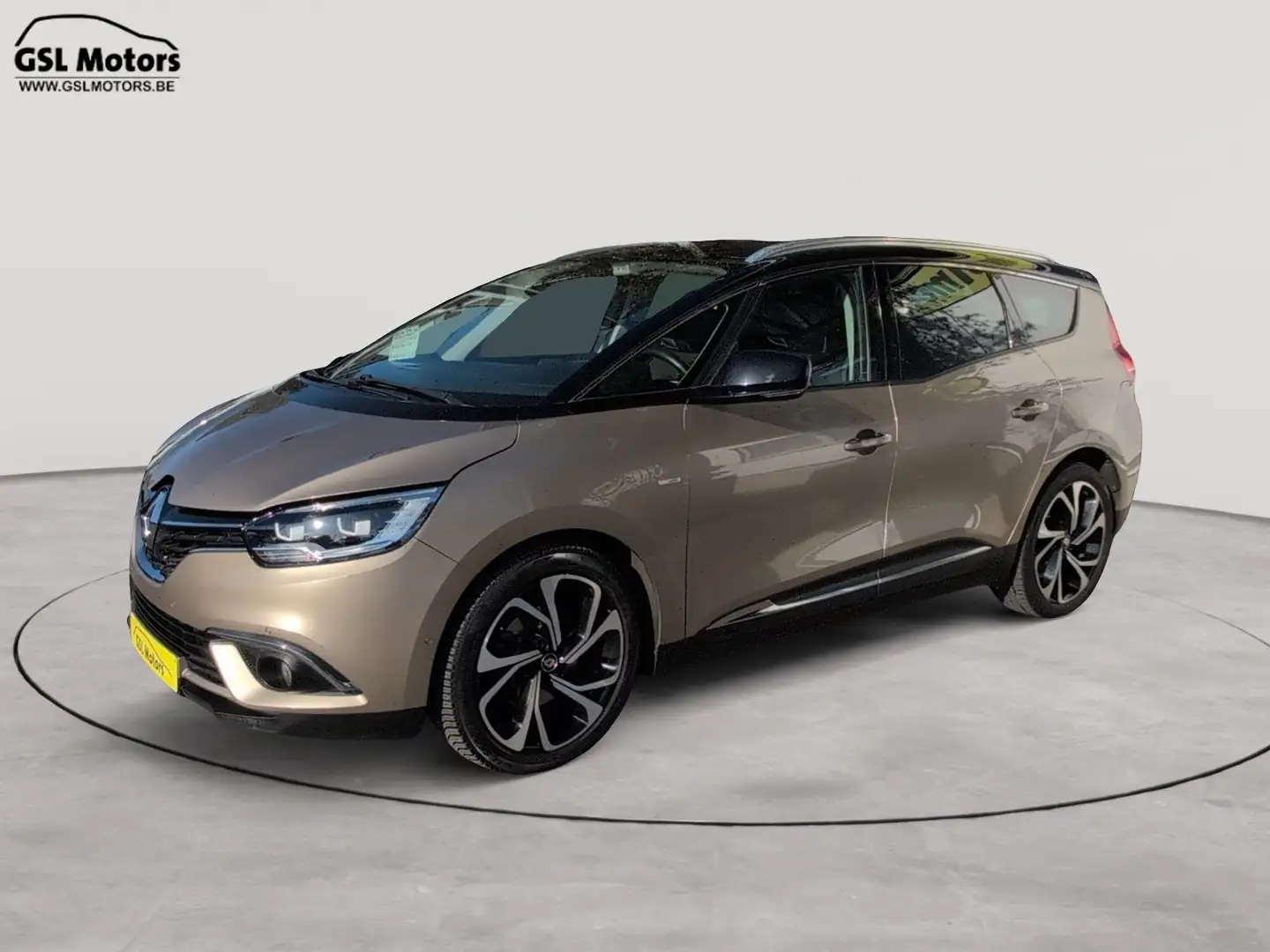 Renault Grand Scenic 1500dci 110-7places-automatique-beige doré-2018 Brons - 1
