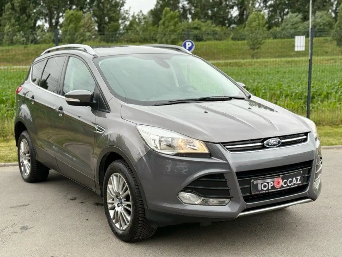 Ford Kuga 2.0 TDCI 136CH TITANIUM * 100.000KM * 2015 * 1ERE  Grau - 2
