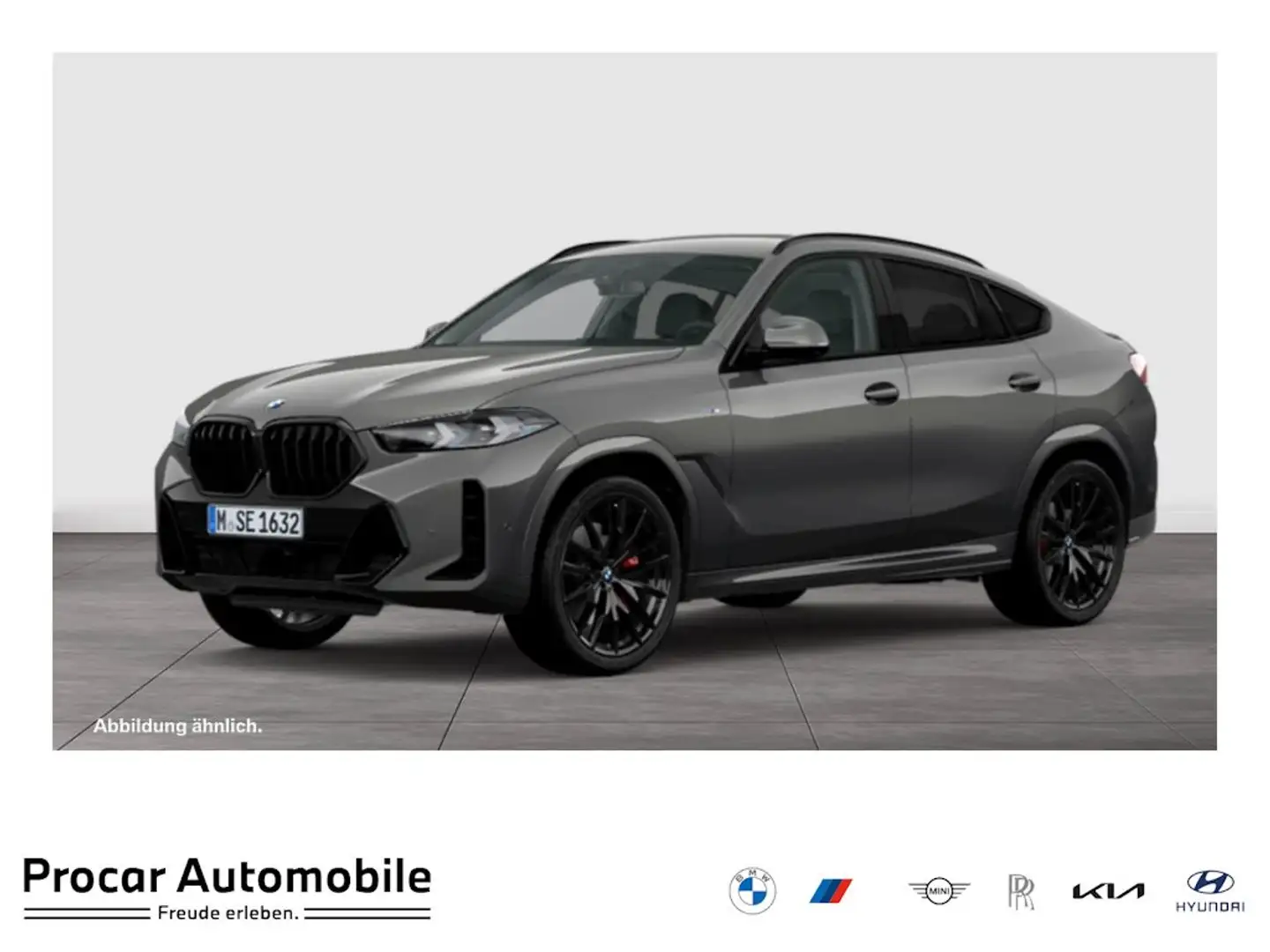 BMW X6 xDrive30d M Sport ACC AHK RFK NAVI Standh. Grau - 1