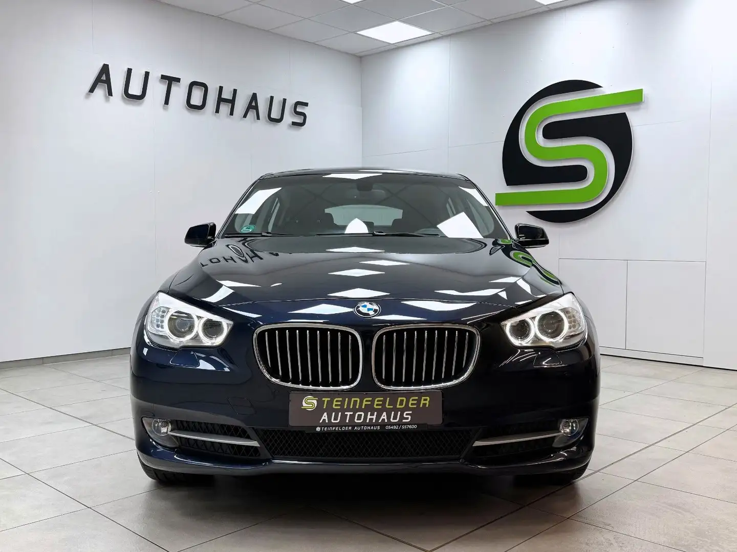 BMW 520 / KAMERA / SPUR / SHZ / 1.HAND Синій - 2