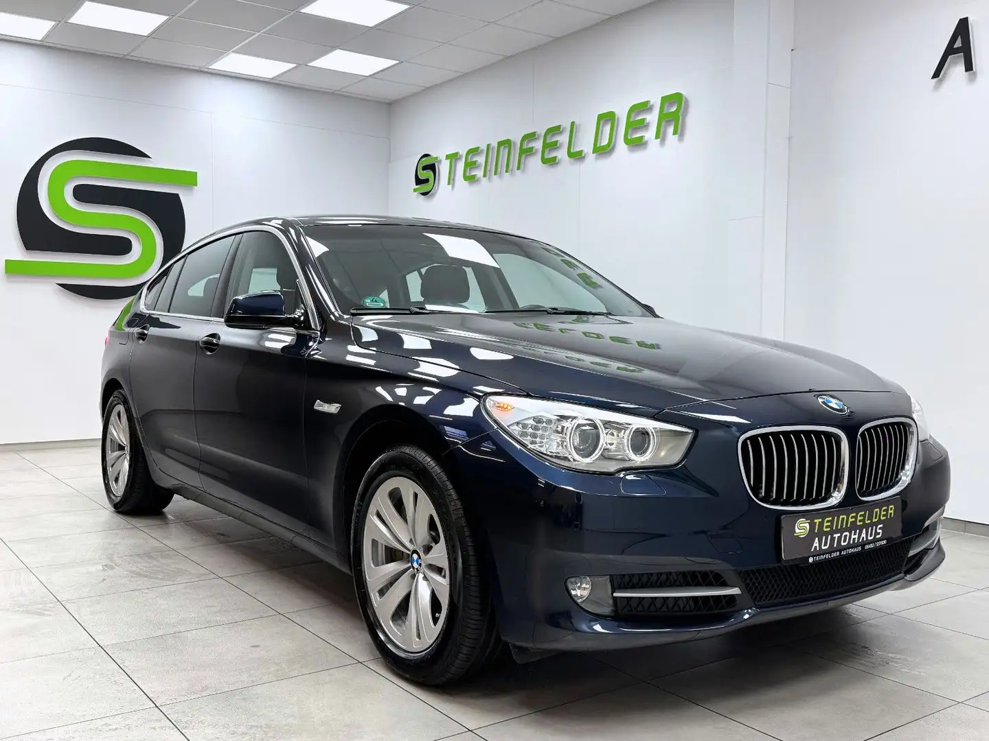BMW 520 / KAMERA / SPUR / SHZ / 1.HAND Синій - 1