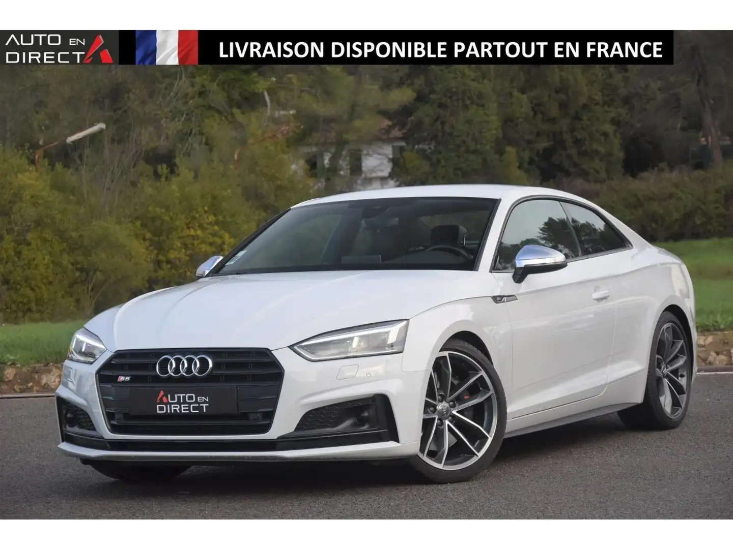 Audi S5 S5 Quattro 3.0 V6 TFSI - BVA Tiptronic Alb - 1