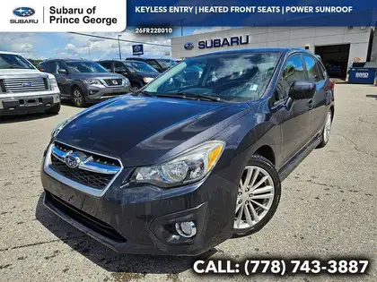Gray 2014 Subaru Impreza Hatchback Automatic