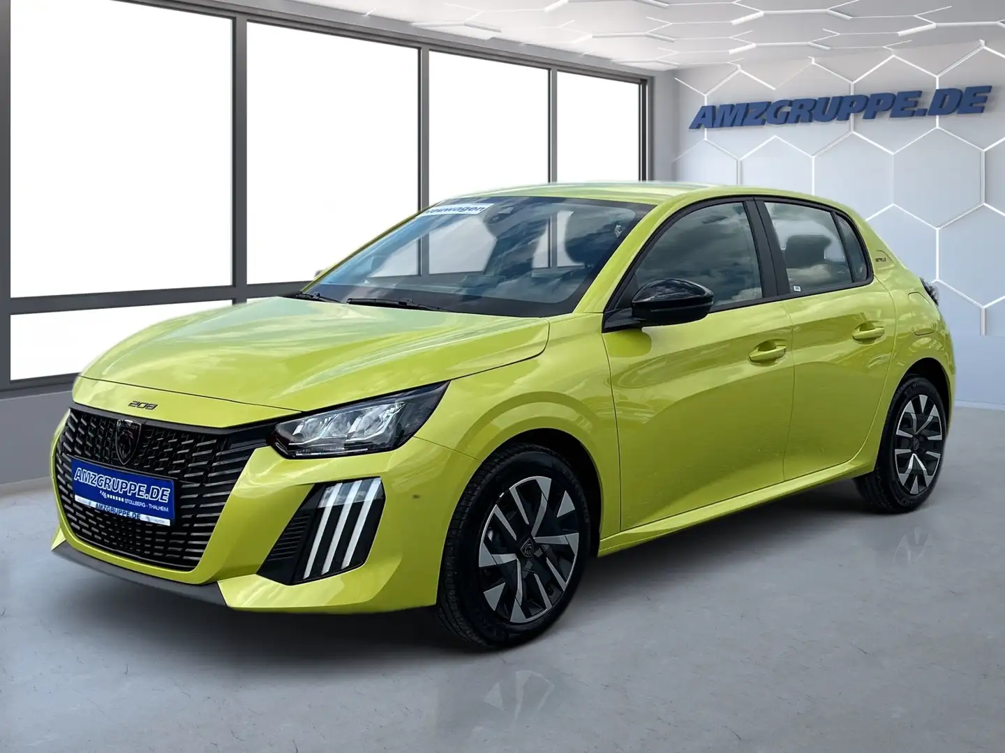 Peugeot 208 1.2 5tg Style PDC+LED+Sitzheiz+AppLink Geel - 2