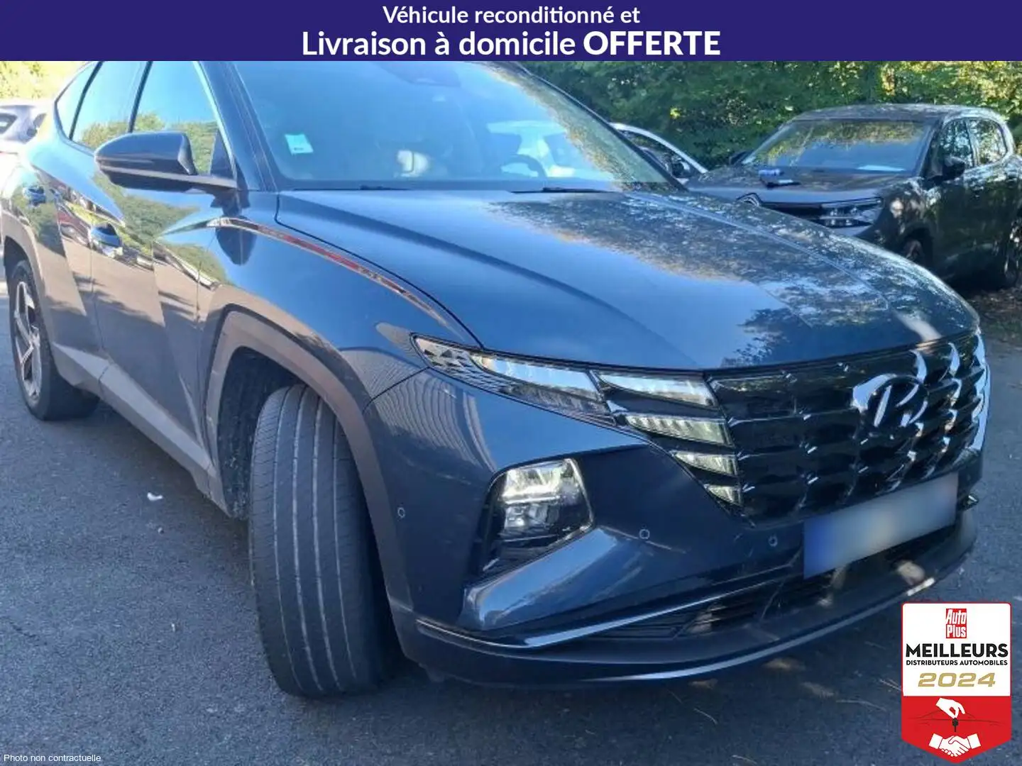 Hyundai TUCSON T-GDI 265 HTRAC Plug-in BVA6 Executive Blanc - 2