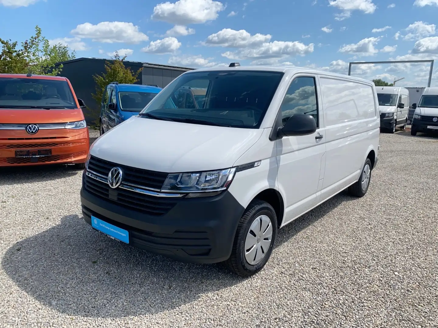 Volkswagen T6.1 Transporter Kasten TDi LR KAM PDC ACC Wit - 2