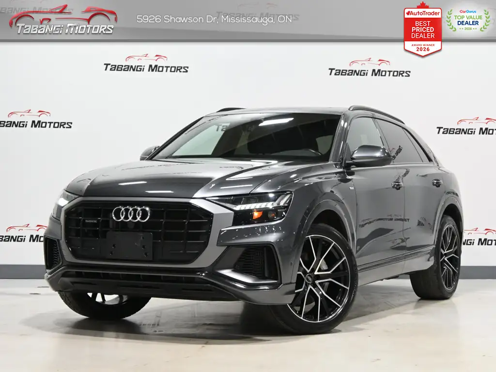 2023 Audi Q8 Progressiv No Accident S-Line 360CAM Panoramic Roof