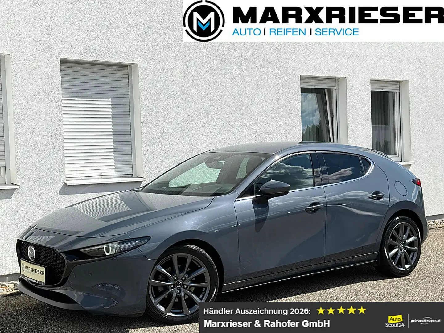 Mazda 3 Mazda3 G122 Comfort+ /SO/ST/TE | BOSE |HeadUp| ... Grau - 1