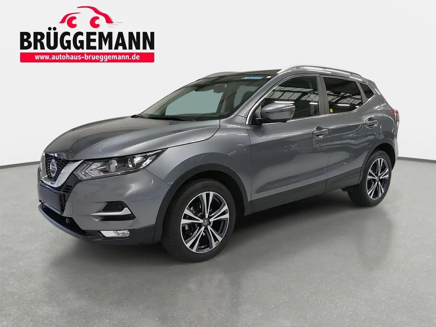 Nissan Qashqai QASHQAI 1.2 DIG-T N-CONNECTA PANORAMA DACHRELING T Grijs - 1