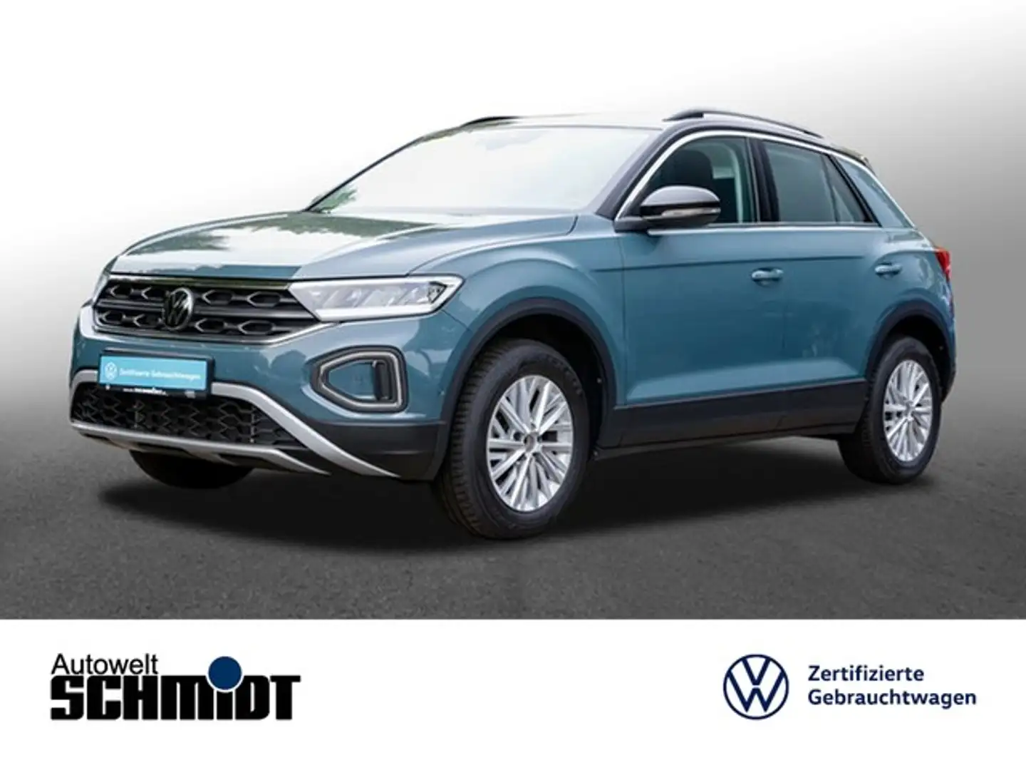 Volkswagen T-Roc 1.5TSi Life AHK Standheiz. NaviMedia LED Bleu - 1