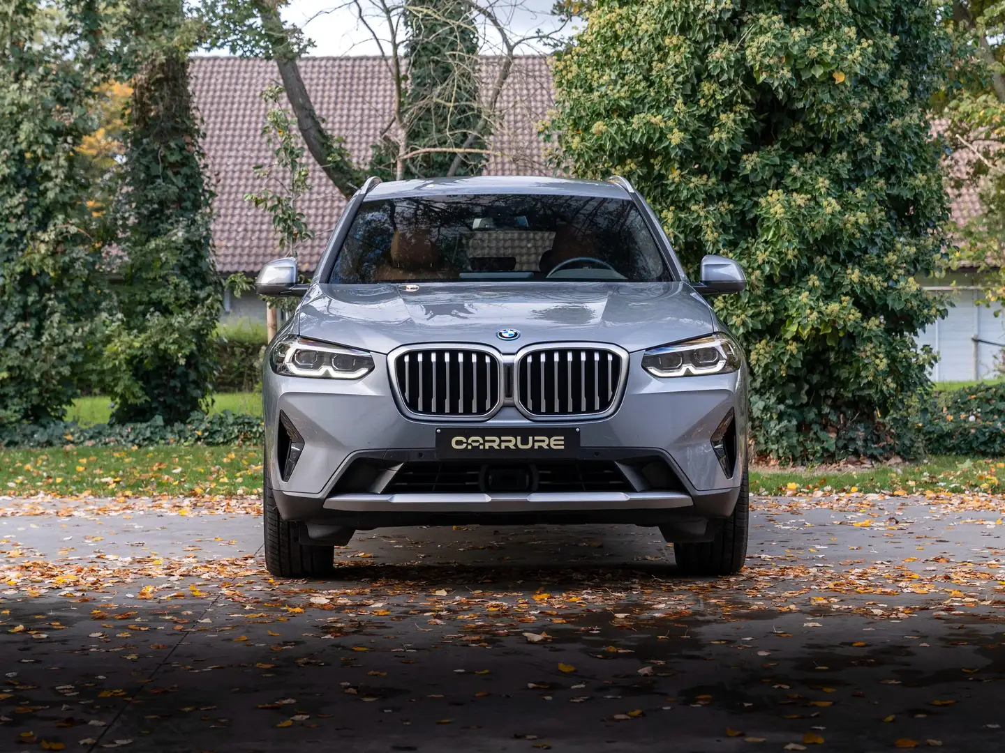 BMW X3 X3 xDrive30e*1BELGISCHE EIGENAAR*COGNACLEDER*KEYLE Grijs - 2