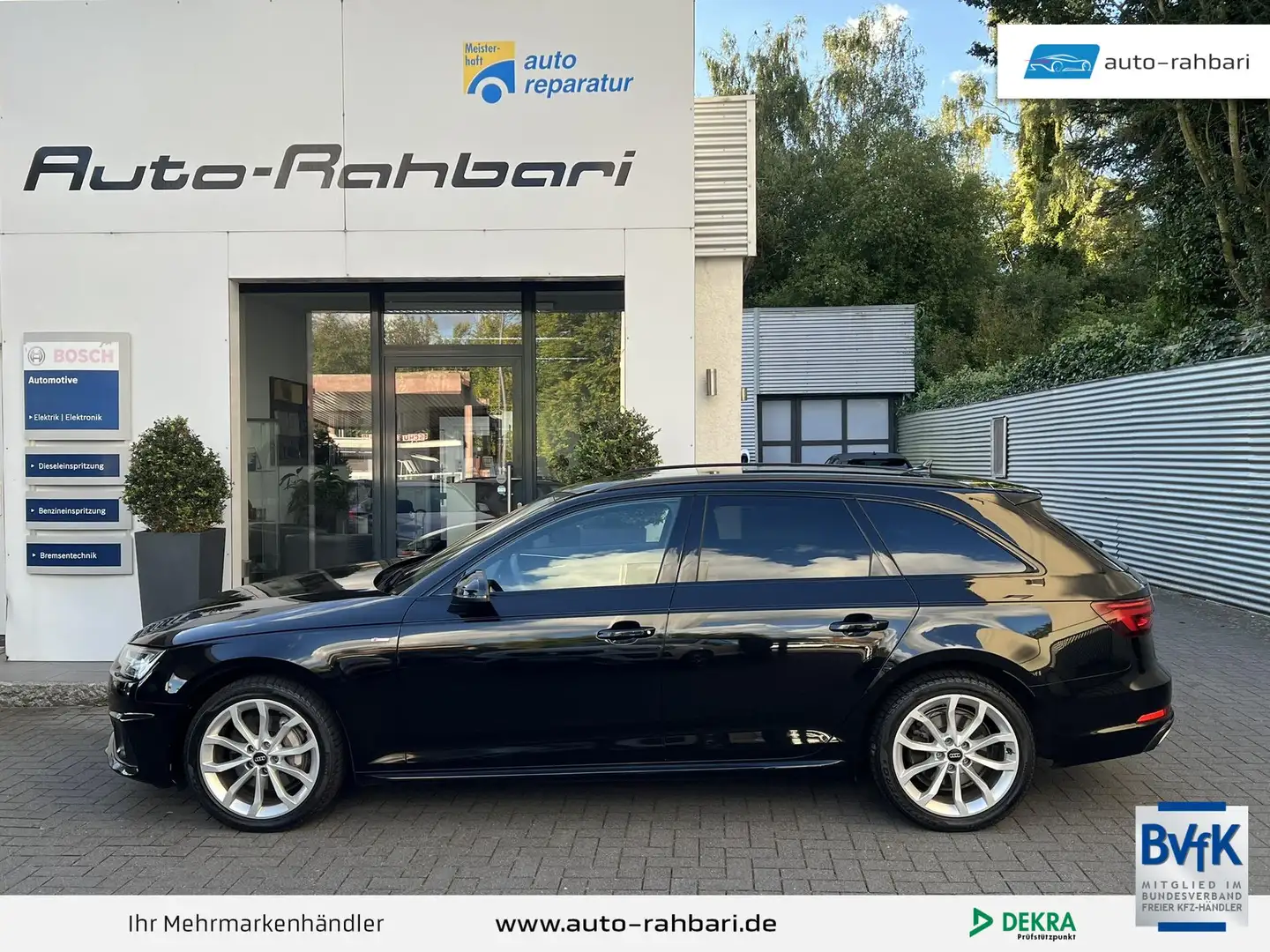 Audi A4 Avant 2.0 40 TDI quattro sport *SLINE*LED*MMI*D... Schwarz - 2