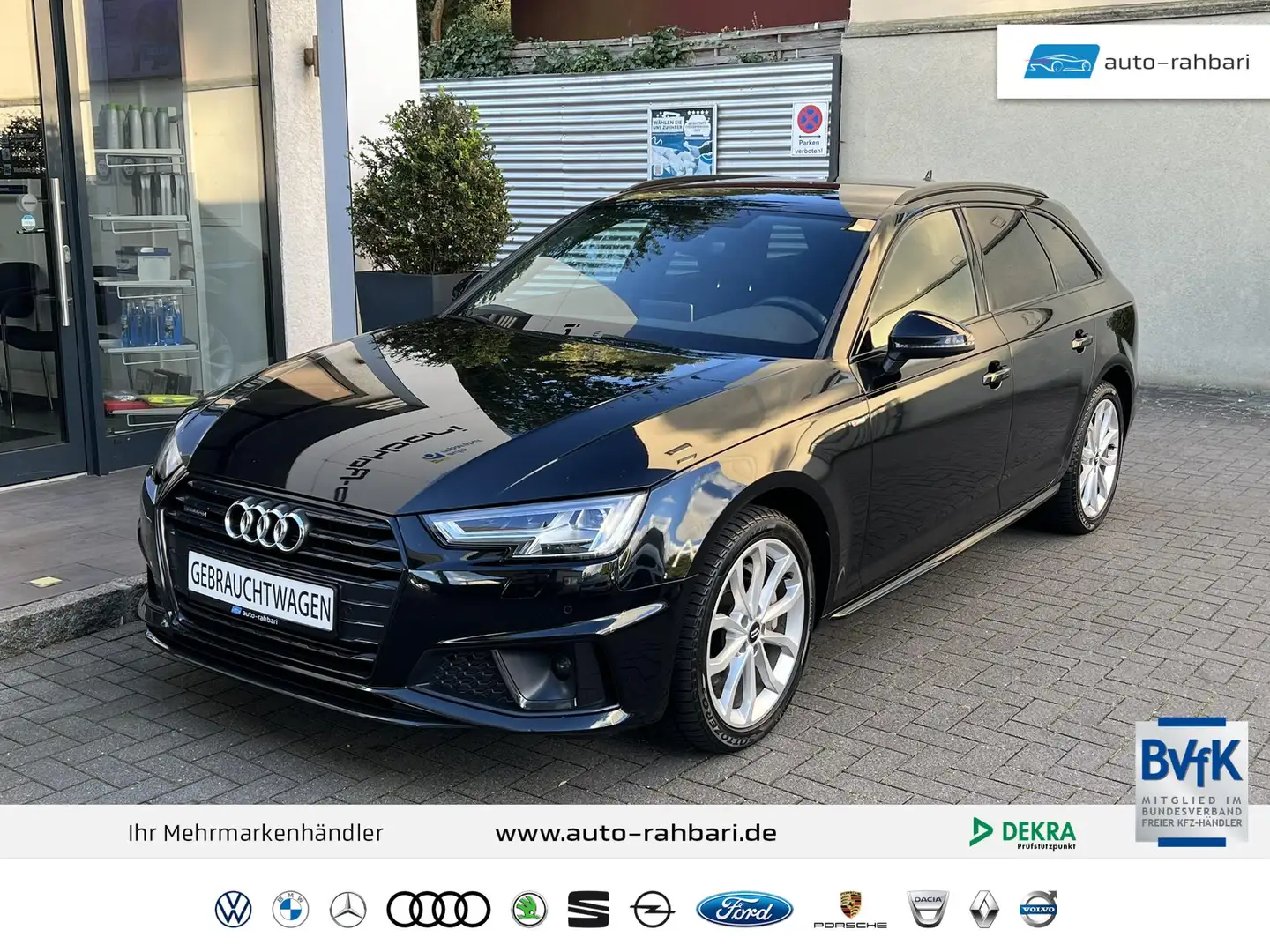 Audi A4 Avant 2.0 40 TDI quattro sport *SLINE*LED*MMI*D... Schwarz - 1