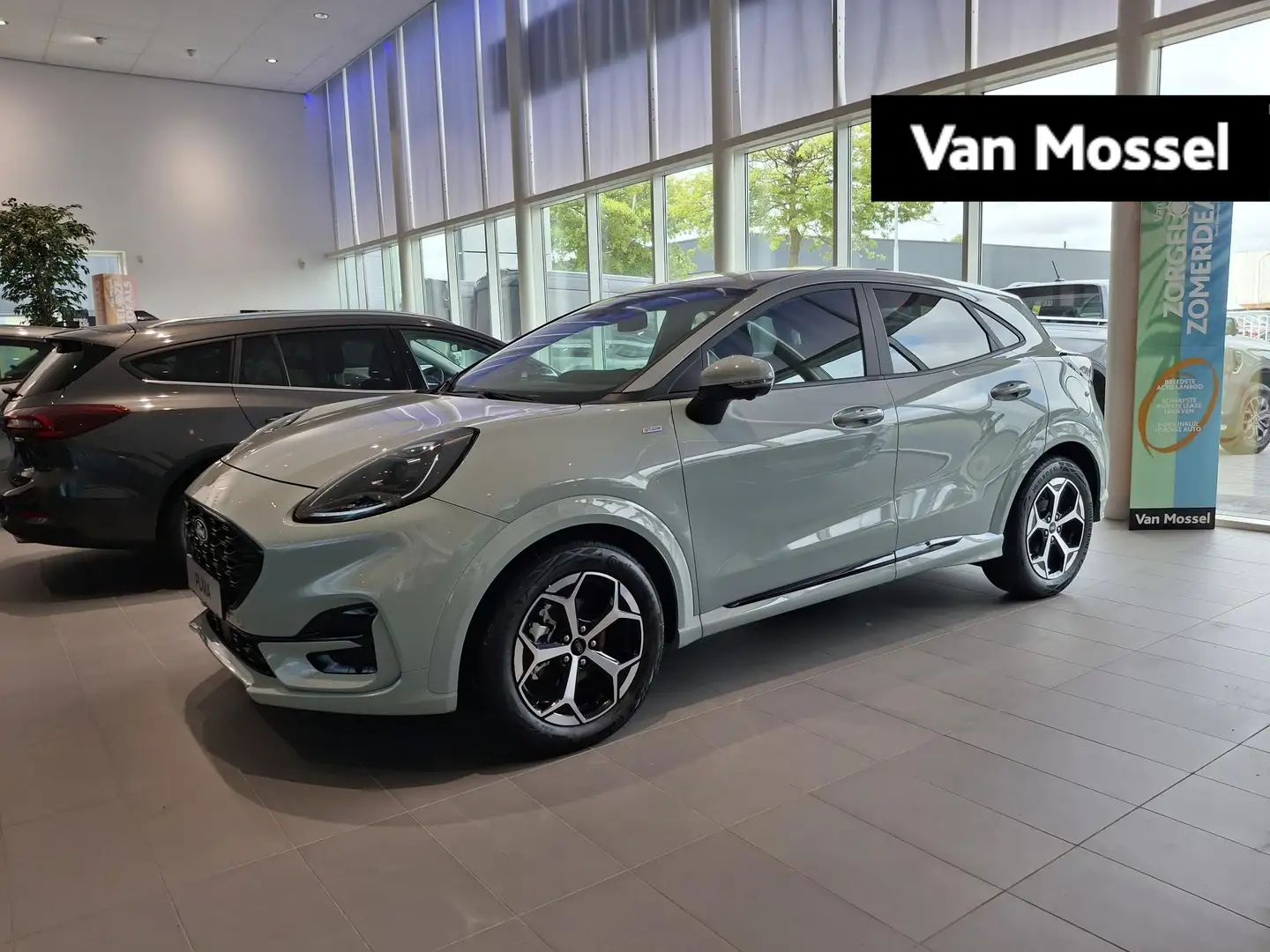 Ford Puma 1.0 EcoBoost Hybrid ST-Line | €4000,- KORTING | AU Grijs - 1