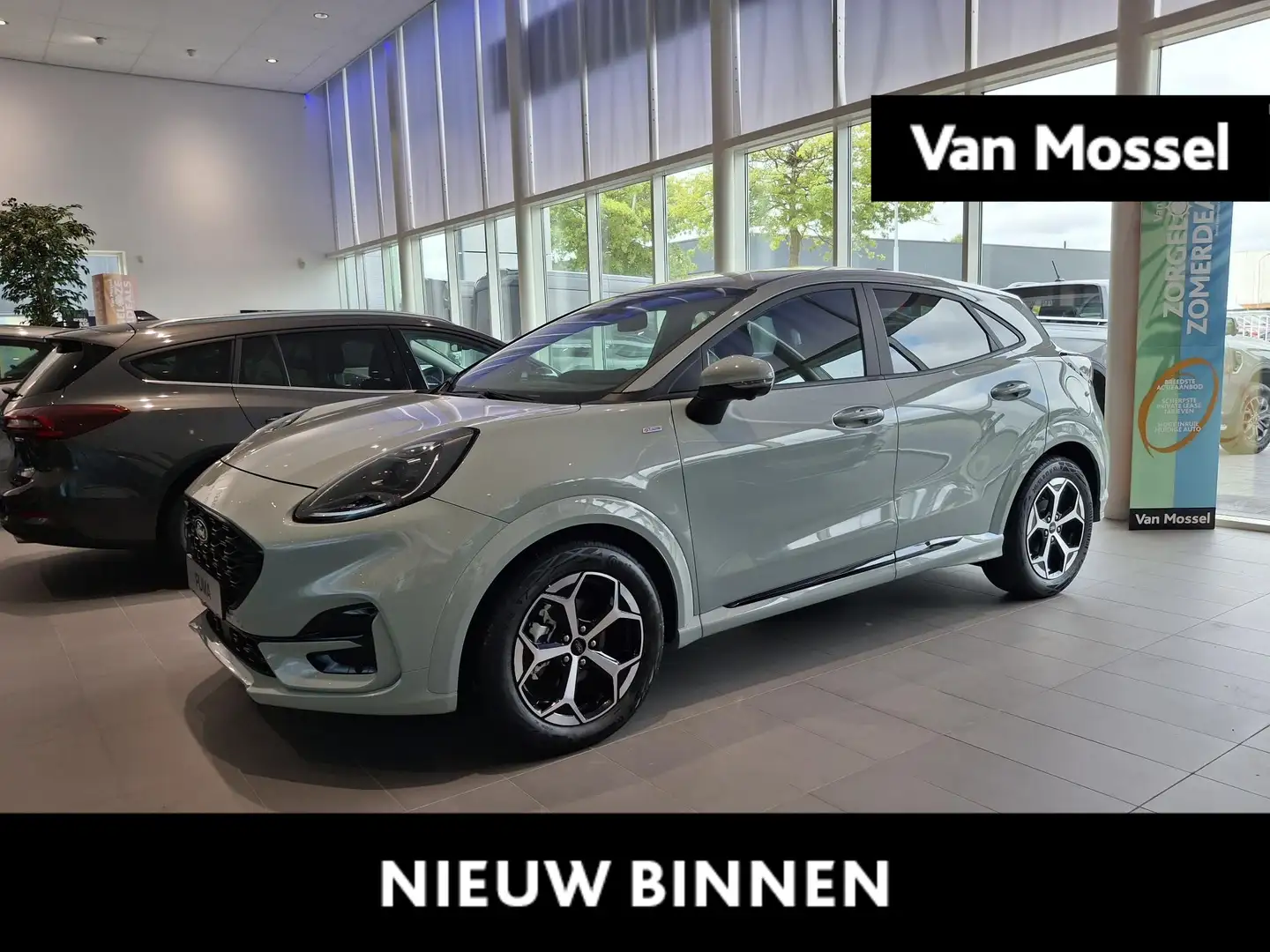Ford Puma 1.0 EcoBoost Hybrid ST-Line | €4000,- KORTING | AU Grijs - 1