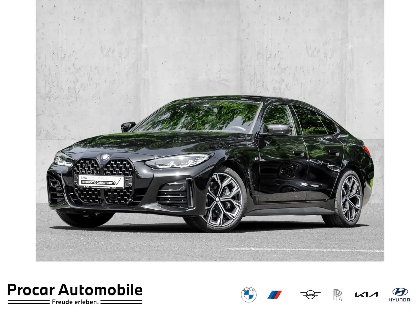 BMW 430 i M SPORT+ACC+AHK+HuD+GLASDACH+PA+HiFi Negro - 1