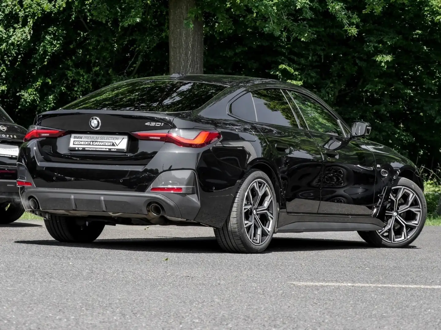 BMW 430 i M SPORT+ACC+AHK+HuD+GLASDACH+PA+HiFi Negro - 2
