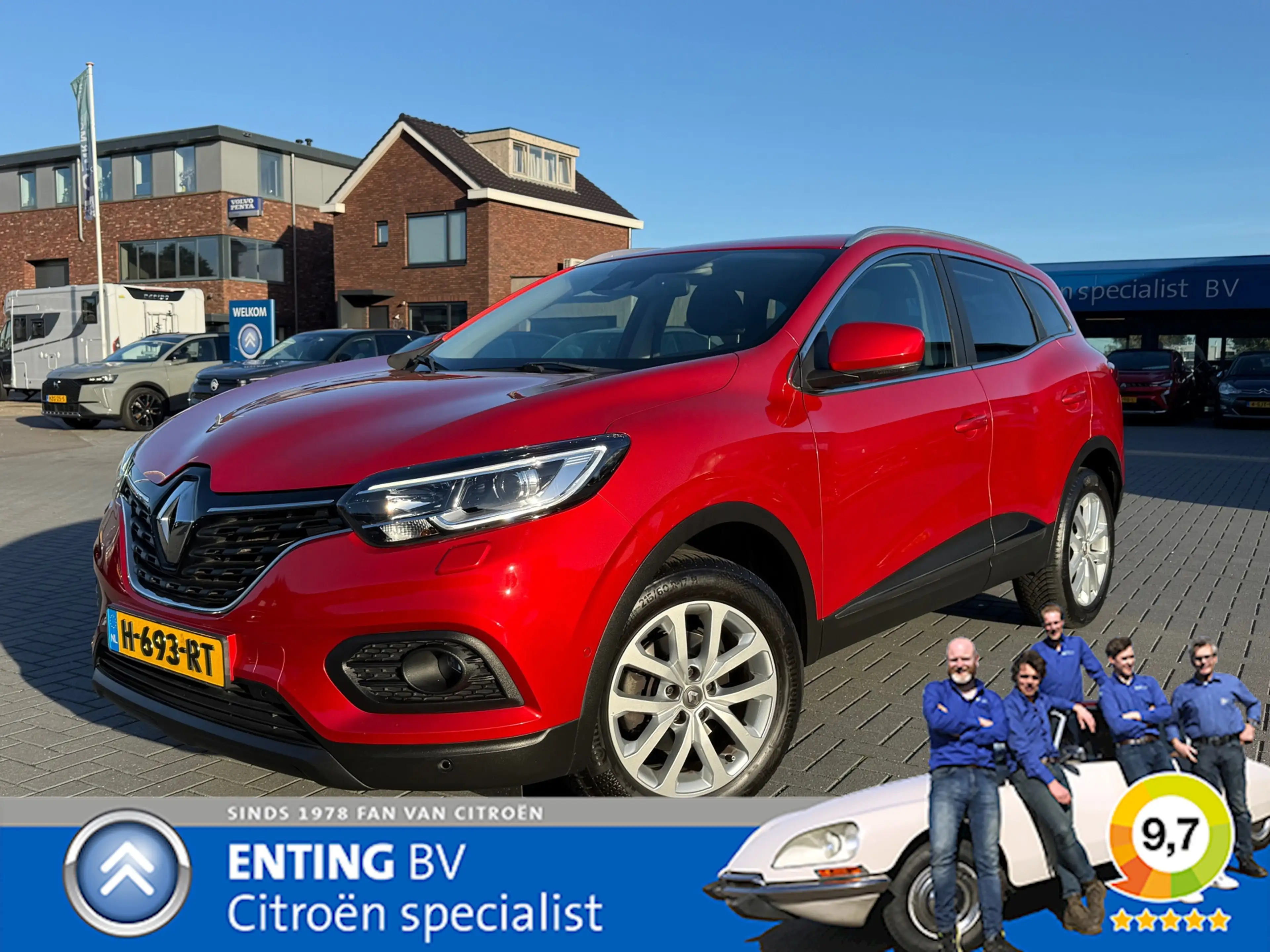 Renault Kadjar 1.3 TCe ZEN AUTOMAAT NAVI CAMERA ECC TREKHAAK NL A