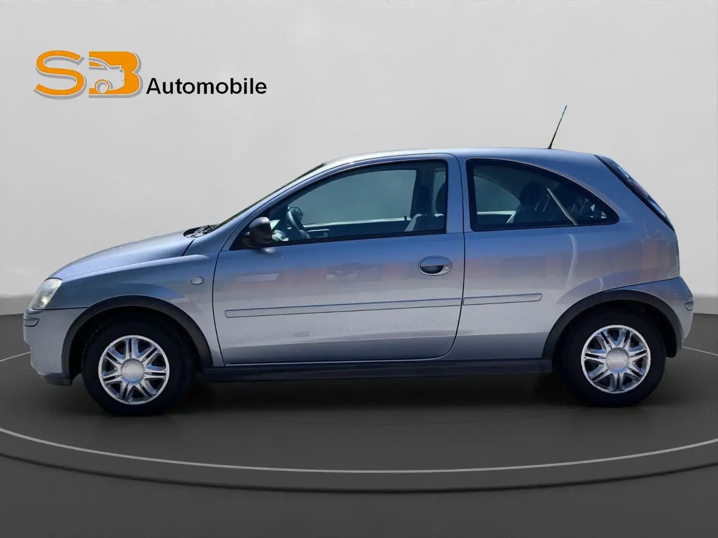 Opel Corsa C Edition*Elektr.Fenster*Klimaautom.*AHK Silber - 2