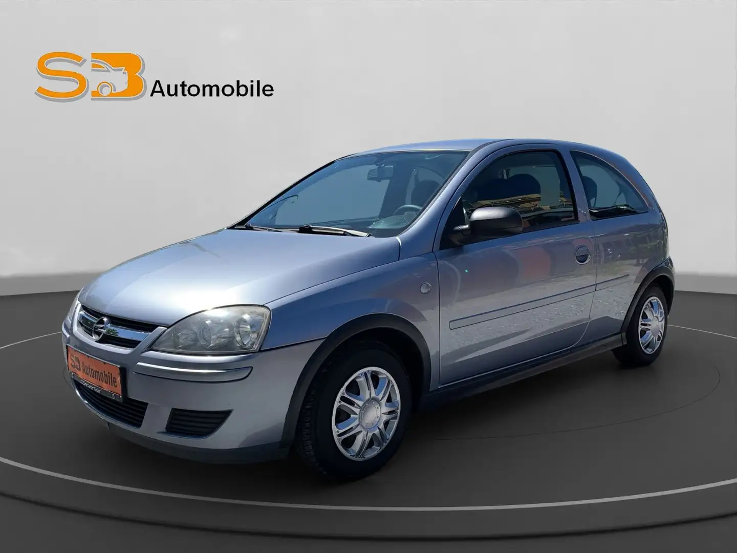 Opel Corsa C Edition*Elektr.Fenster*Klimaautom.*AHK Silber - 1