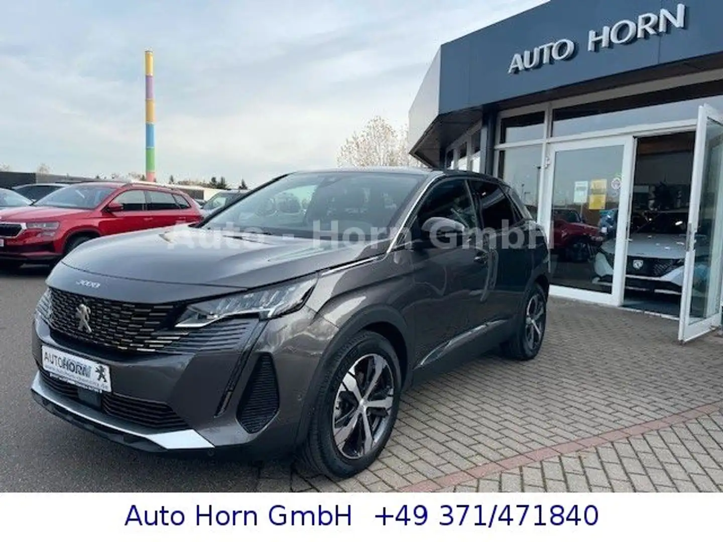 Peugeot 3008 Allure Pack Pure Tech 130 EAT8 Gris - 1