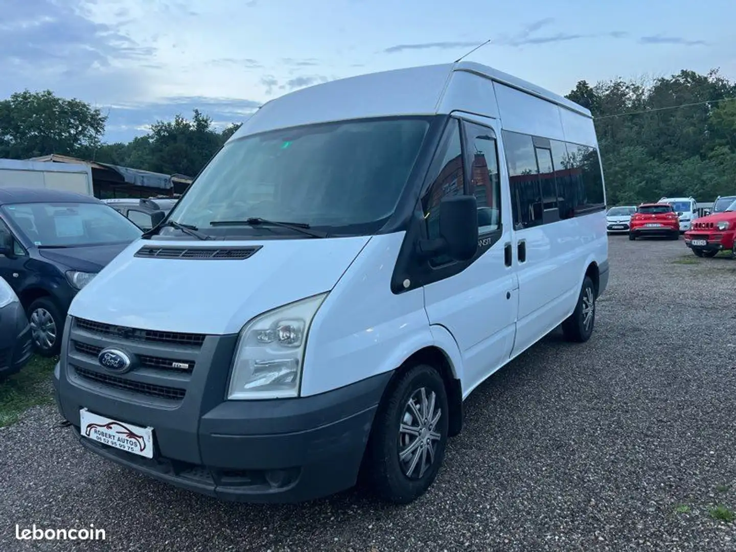 Ford Transit Combi Diesel 2.2 115 CV Blanc - 1