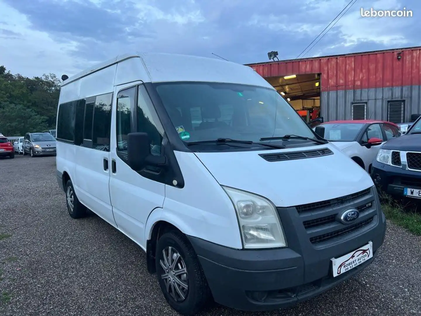 Ford Transit Combi Diesel 2.2 115 CV Blanc - 2