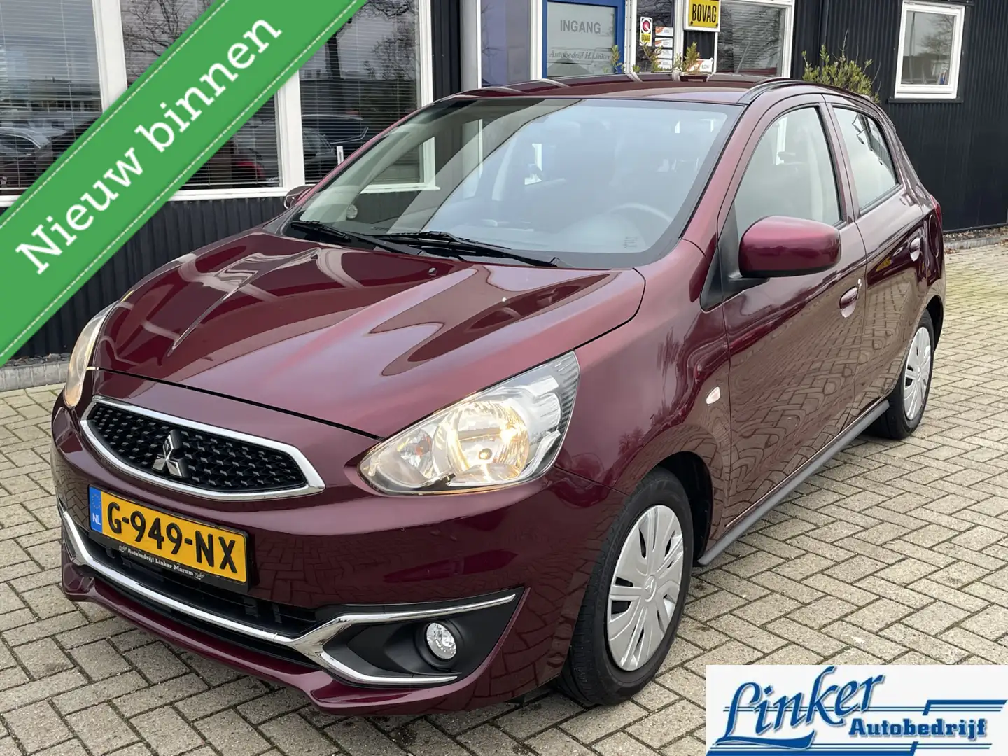 Mitsubishi Space Star 1.0 Cool+ - NL-AUTO LAGE KM AIRCO Rouge - 1