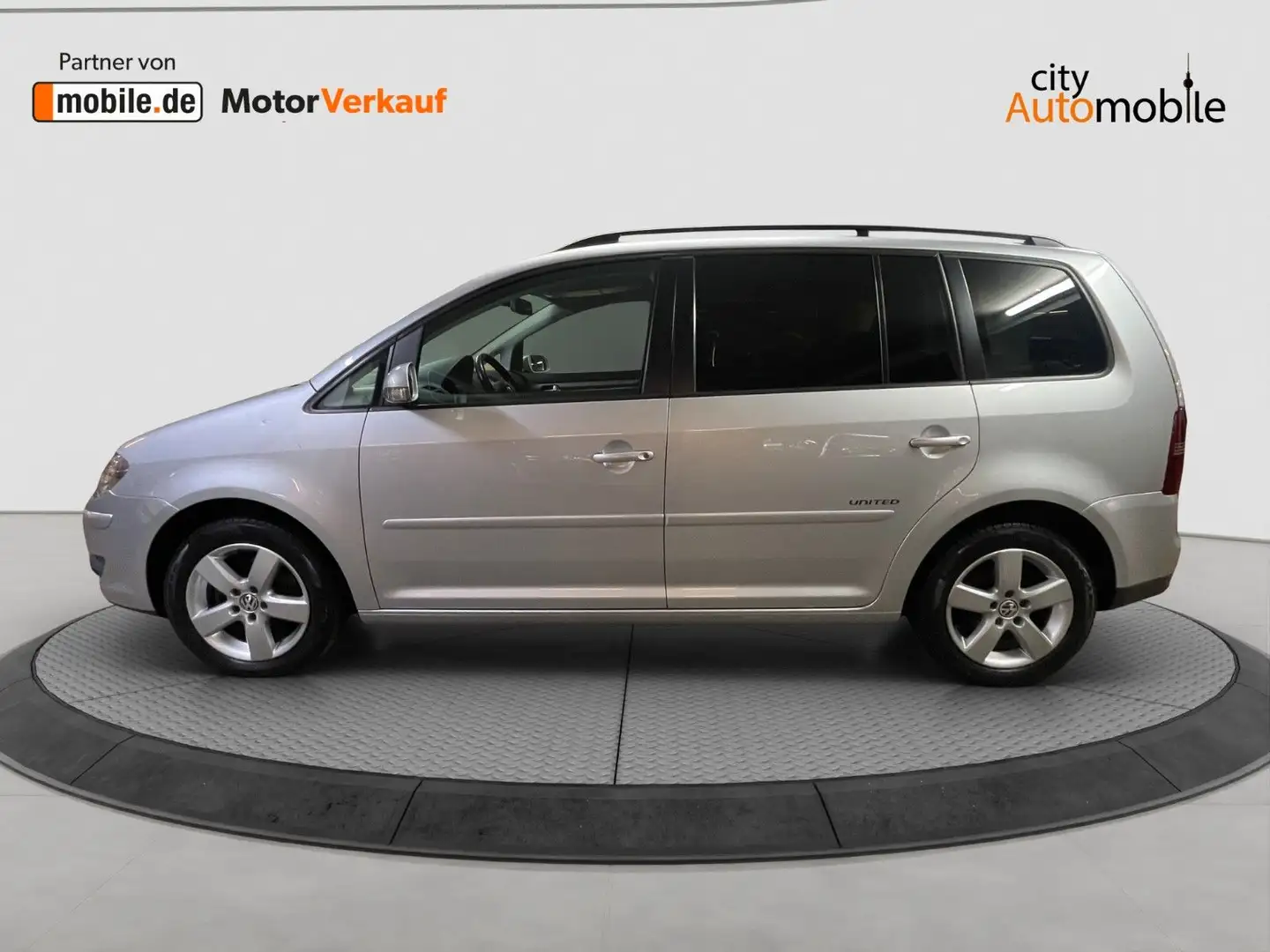 Volkswagen Touran United/Tempomat/Navi/SHZ/PDC Silber - 2