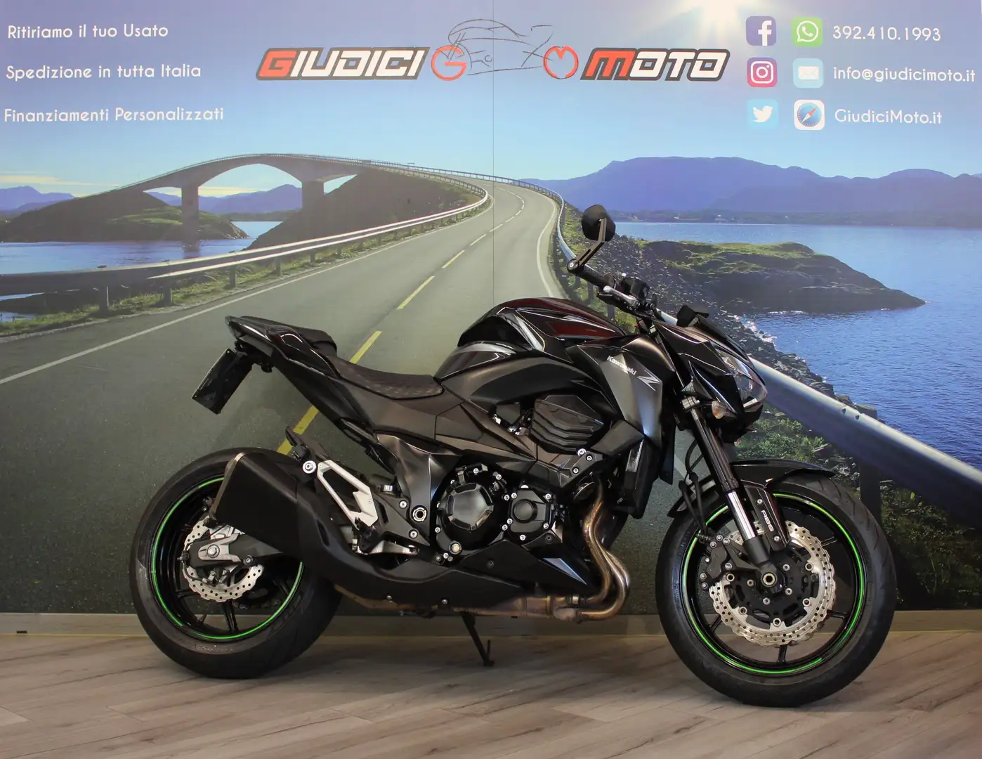 Kawasaki Z 800 ABS - 2016 - km 44603 Nero - 1