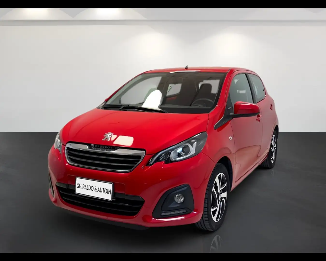 Peugeot 108 5p 1.0 vti Allure s&s neopatentati Rosso - 2