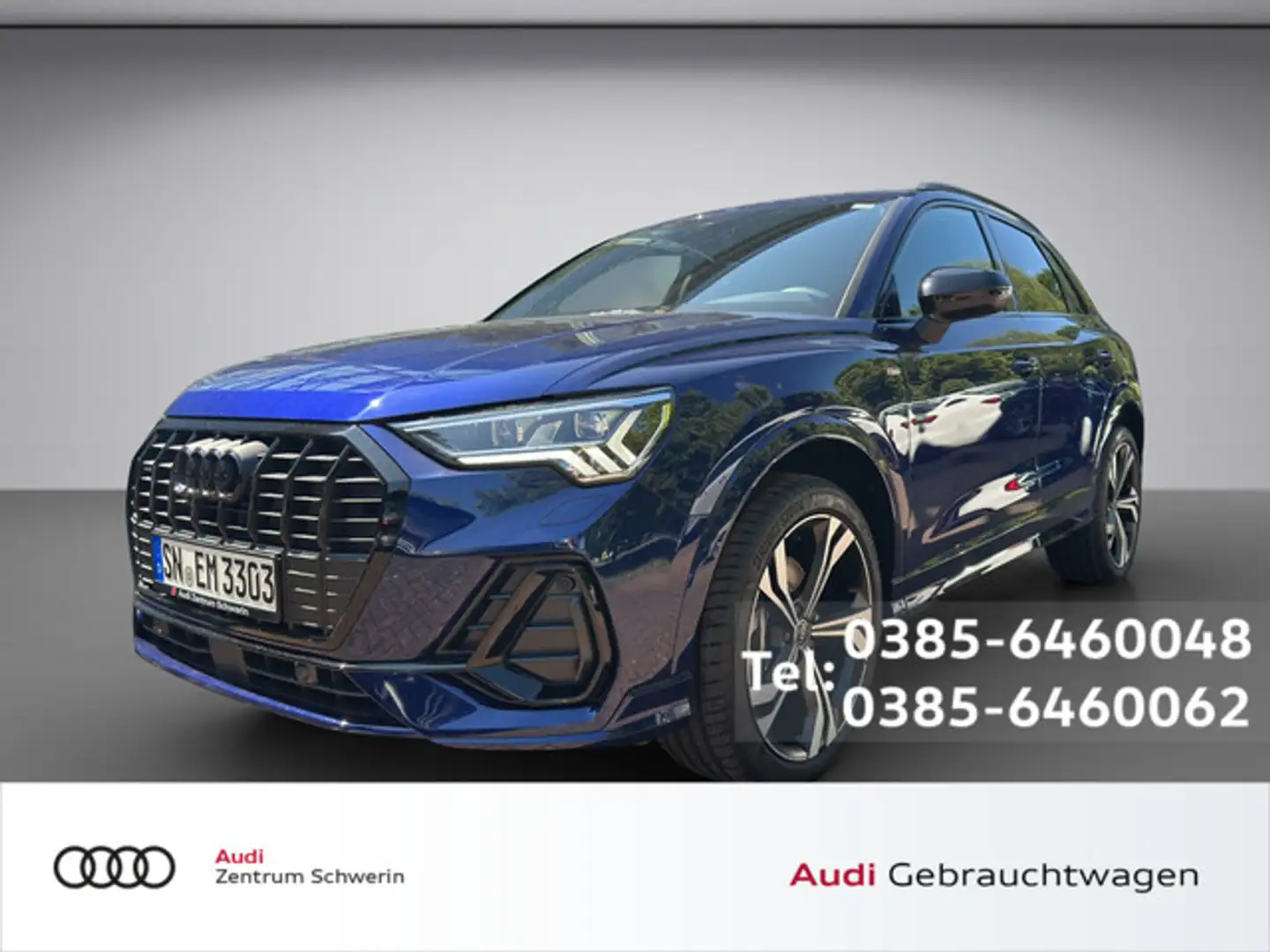 Audi Q3 S line 40 TDI quattro 142193 kWPS S tronic Blauw - 1