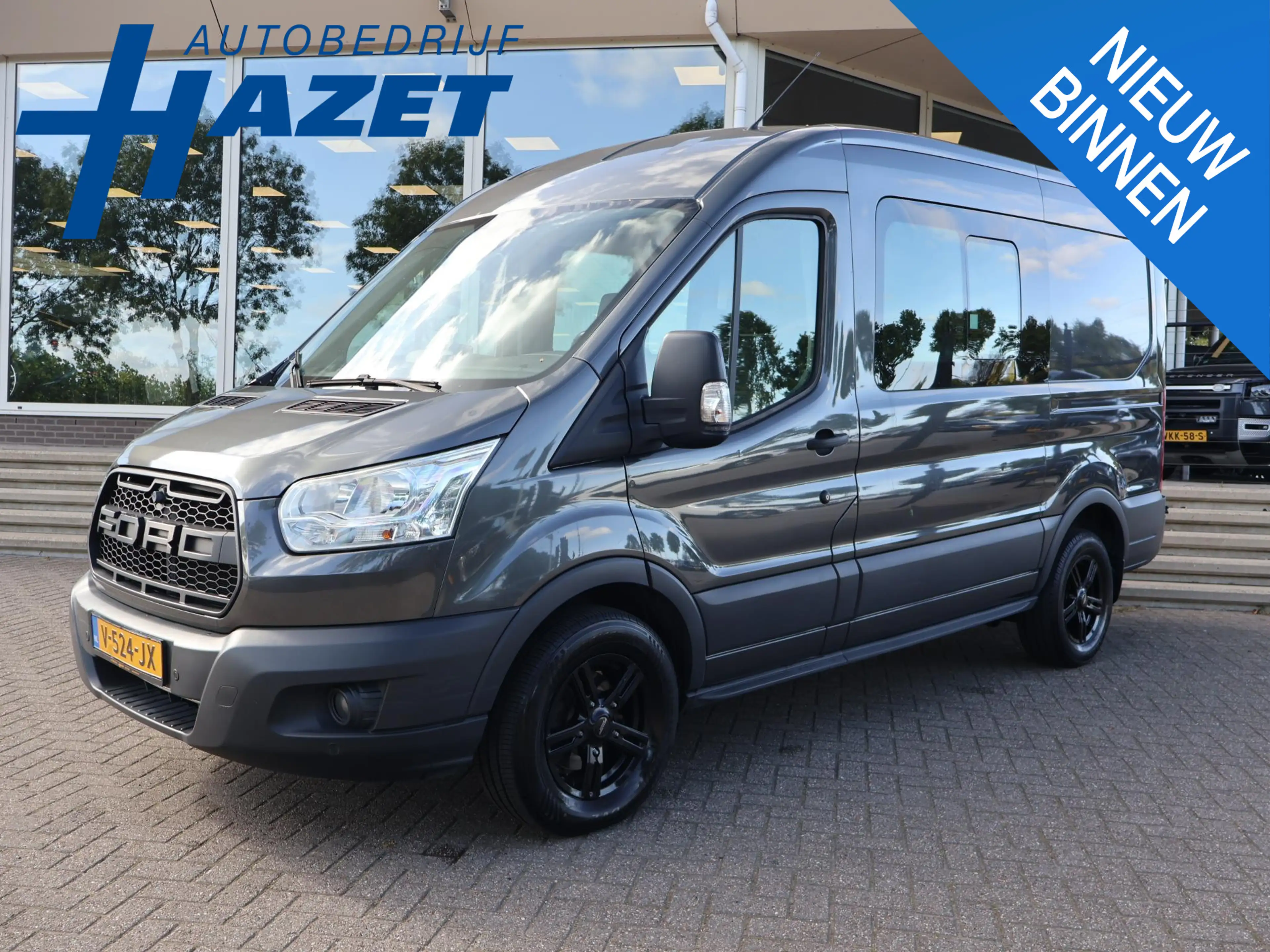 Ford Transit 330 2.0 TDCI 130 PK L2H2 DUBBEL CABINE 5-PERS. *85