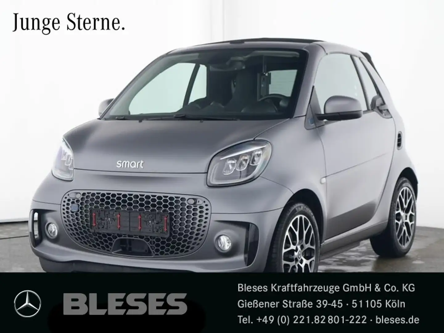 smart forTwo fortwo EQ Cabrio Exclusive Plus+22kW+JBL+Kamera BC Gris - 1