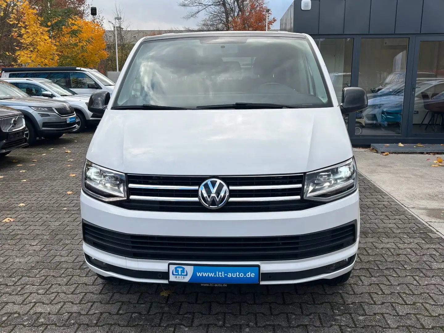 Volkswagen T6 Transporter T6 2.0TDI 150 Navi PDC Lang AHK Tempomat Blanc - 2