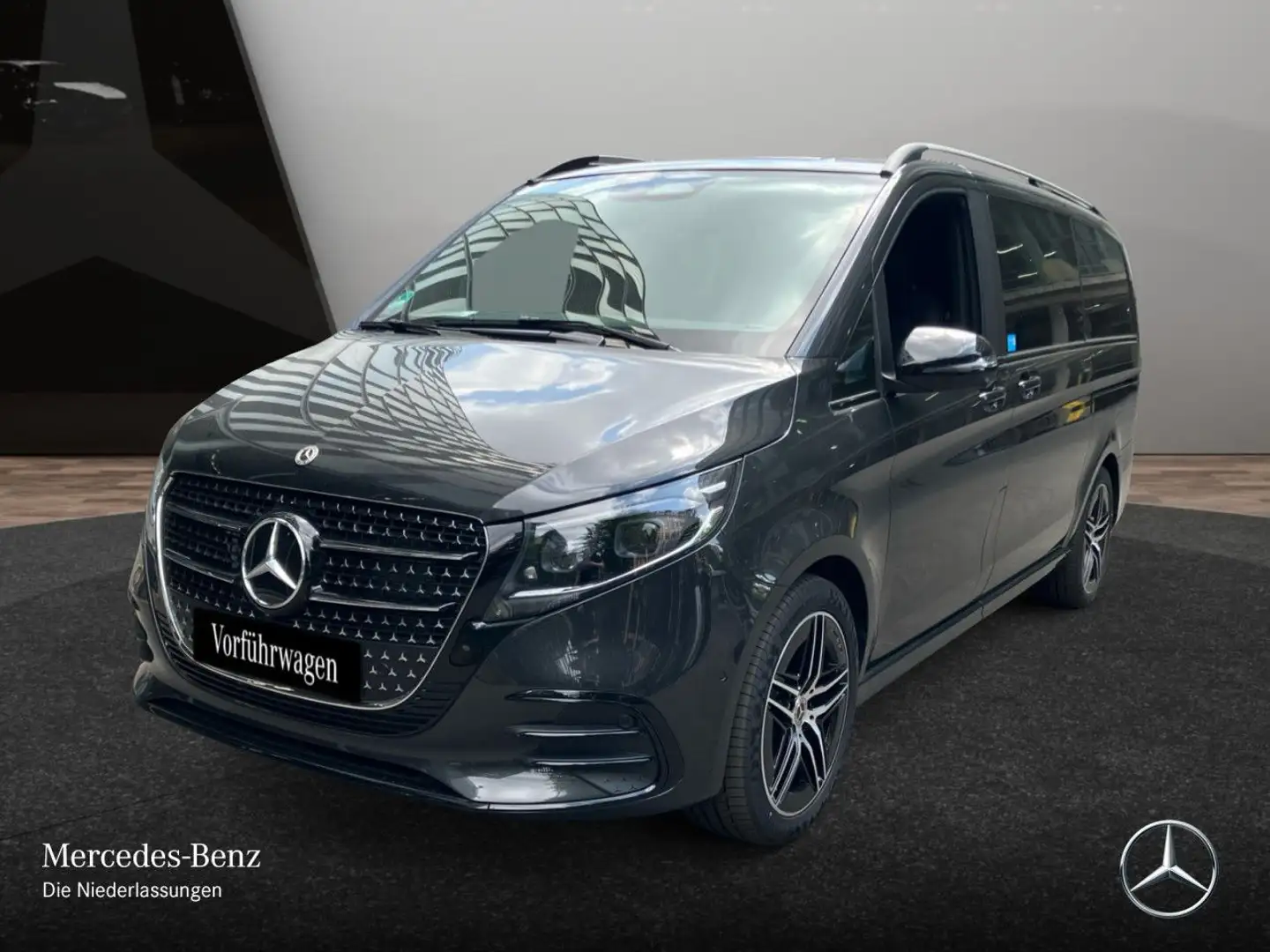 Mercedes-Benz V 300 d AVANTGARDE+AMG+9G+AHK+StandHZ+Klimaautom Grau - 2