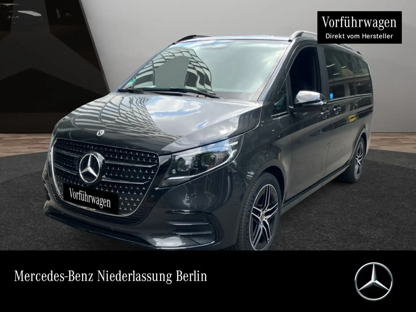 Mercedes-Benz V 300 d AVANTGARDE+AMG+9G+AHK+StandHZ+Klimaautom Grau - 1