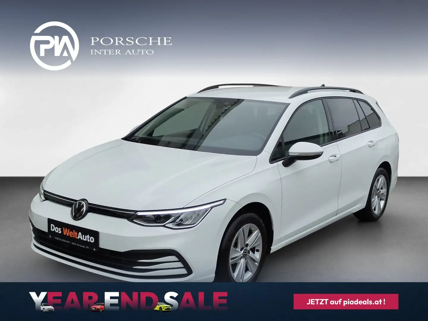 Volkswagen Golf Variant Life TDI Weiß - 1