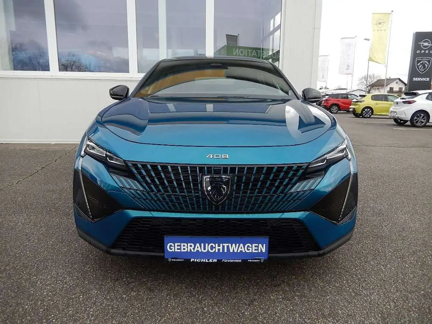 Peugeot 408 PHEV 225 e-EAT8 GT Blauw - 2