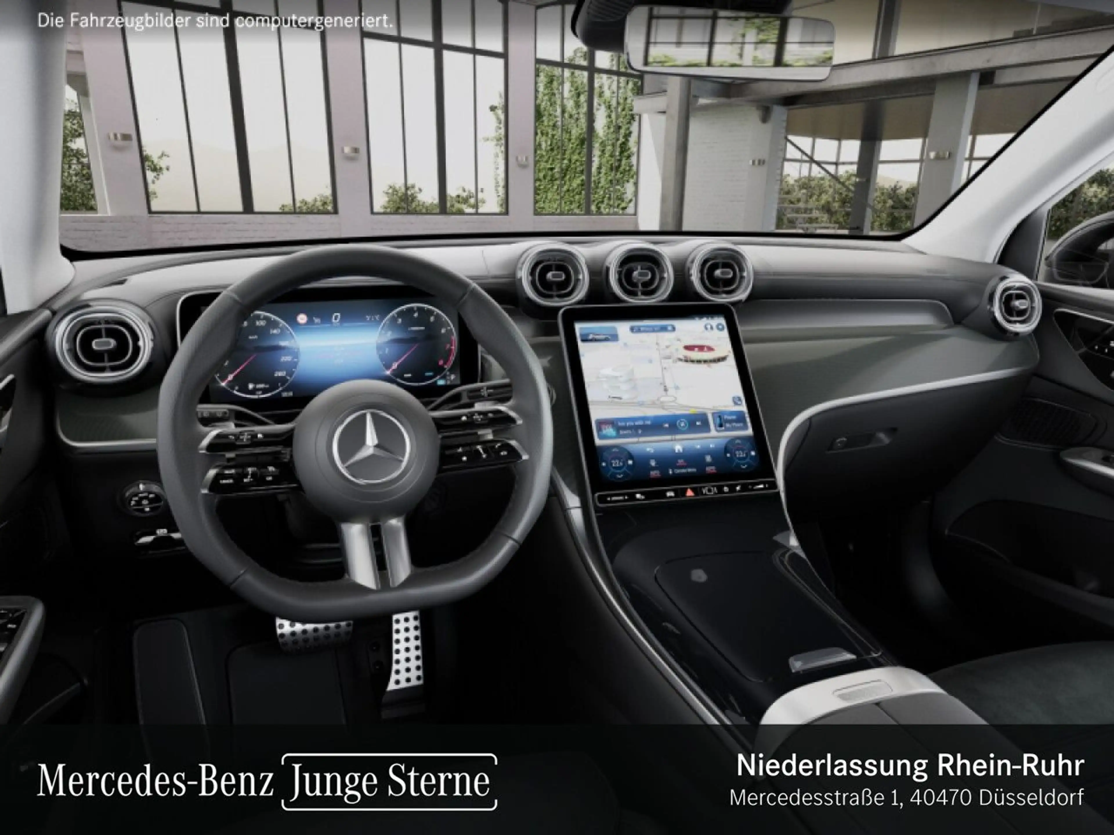 Mercedes-Benz GLC 200 4M AMG+PANO+360+AHK+LED+TOTW+KEYLESS+9G — photo 9